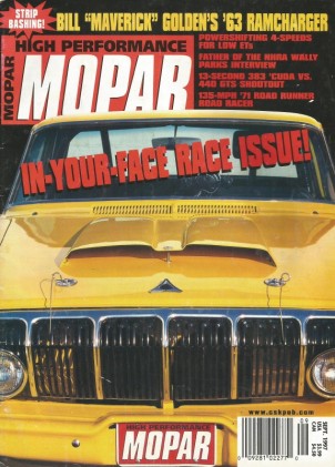 HIGH PERFORMANCE MOPAR 1997 SEPT - AAR, GOLDEN'S 63